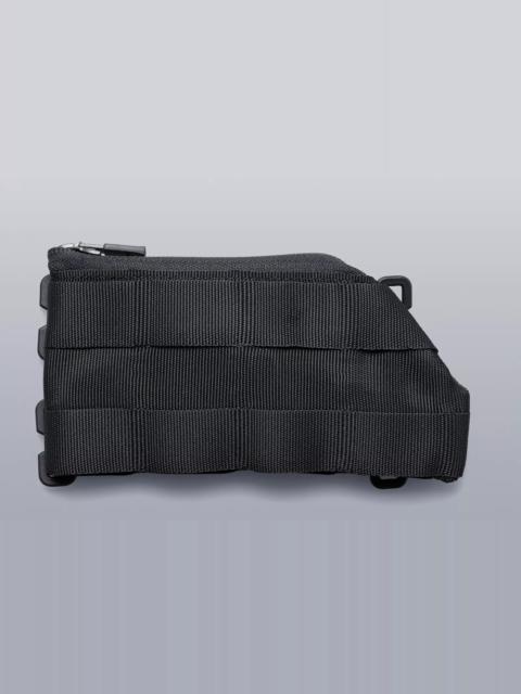 ACRONYM 3A-MP2TS-BLK Modular Tec Sys Peripheral Pocket Black Reverse Coil Zip