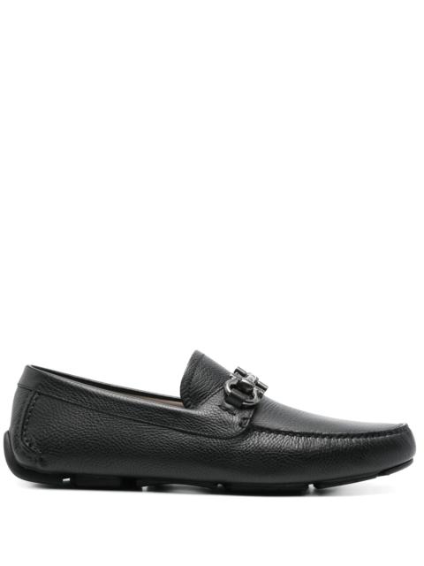 FERRAGAMO Parigi Slip-on Leather Loafers