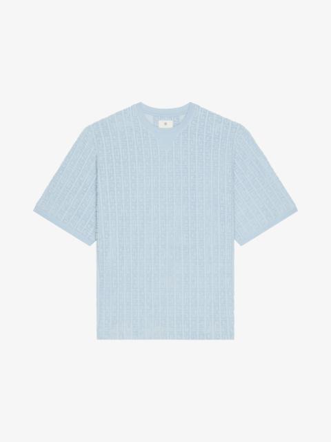 Givenchy T-SHIRT IN 4G COTTON TOWELLING
