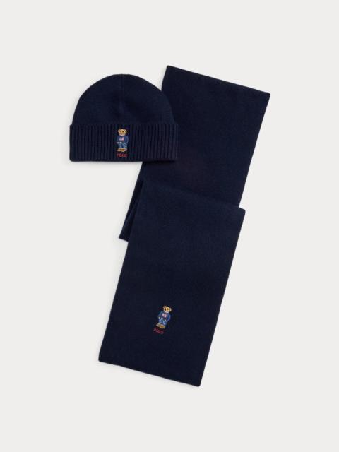 Polo Ralph Lauren Polo Bear Beanie & Scarf Gift Set