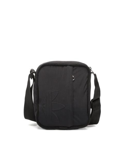 adidas small Everyday Icons embossed-logo messenger bag