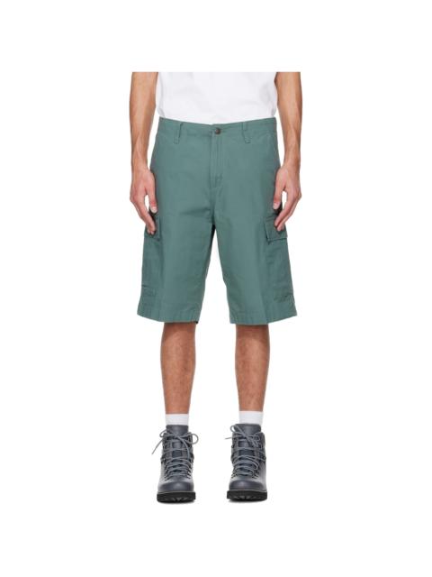 Carhartt Green Regular Cargo Shorts