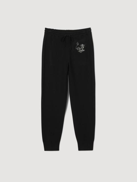 Sandro Dragon jogging bottoms