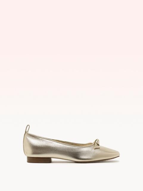 ALEXANDRE BIRMAN SLIM CLARITA STREET FLAT GOLDEN
