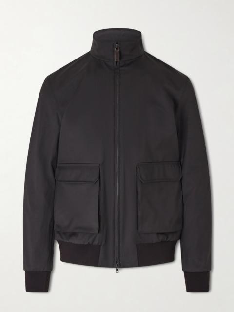 Herno Storm System® Wool Bomber Jacket