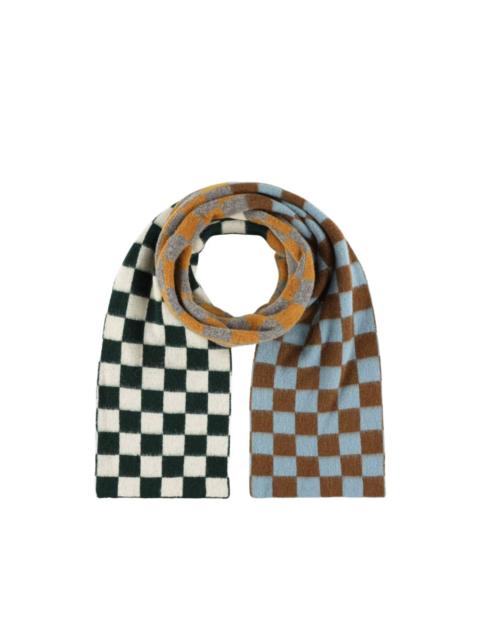 HOWLIN' Coscmic Checkerboard wool scarf