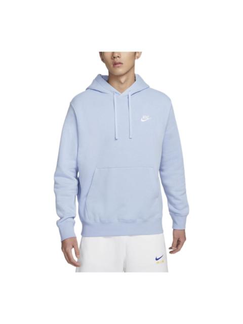 Nike Sportswear Club Fleece Pullover Hoodie 'Blue' BV2655-479