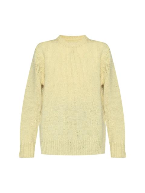 knitted wool jumper