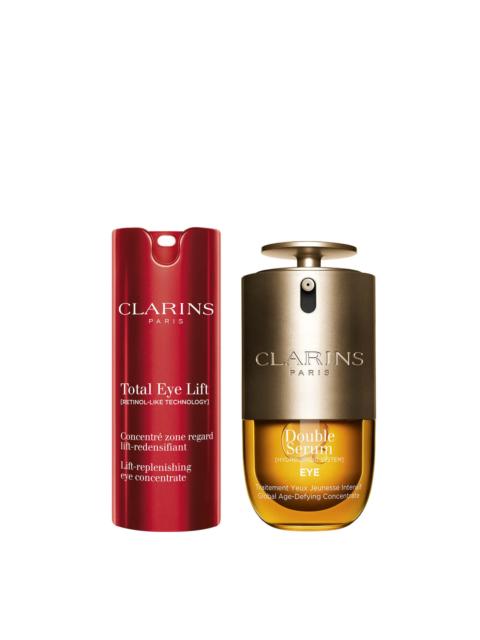 CLARINS Double Serum Eye + Total Eye Lift Duo | Best-Selling Anti-Aging Eye Routine | Total Eye Lift, For A