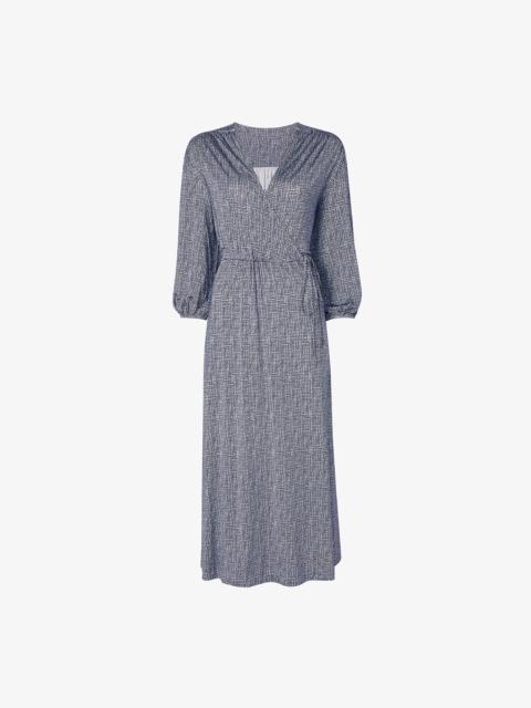 M.M.LaFleur Hope Wrap Dress - Printed Jersey