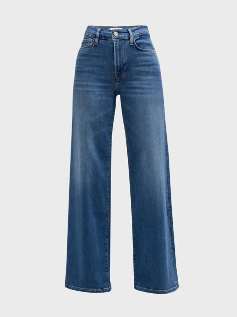 Le Slim Palazzo Jeans