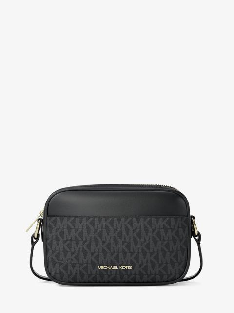 MICHAEL KORS Jet Set Small Signature Logo Camera Crossbody Bag