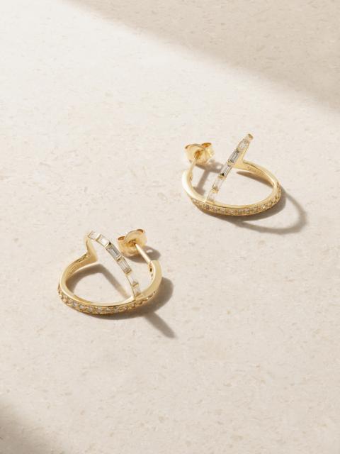 MATEO 14-karat Gold Diamond Earrings