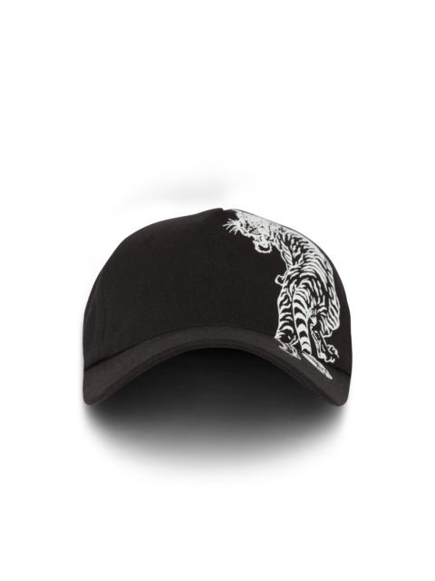 Cap with printed Tiger