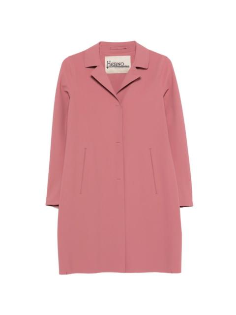 Herno notched-lapel coat