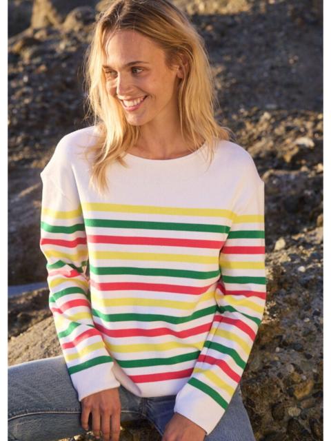 SAINT JAMES ECRINS COTTON Striped Sweater