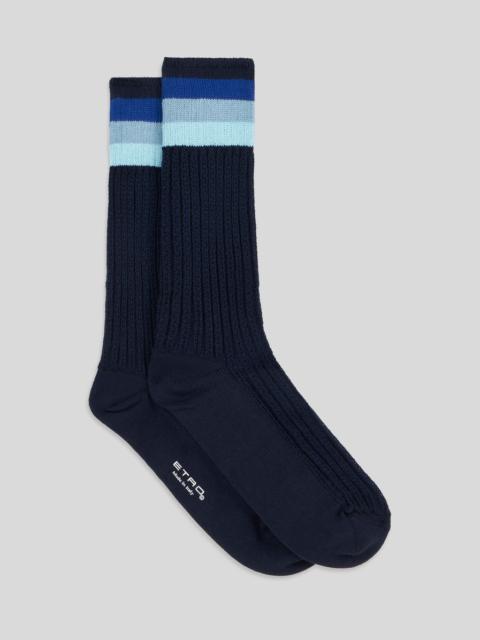 Etro STRIPED SOCKS