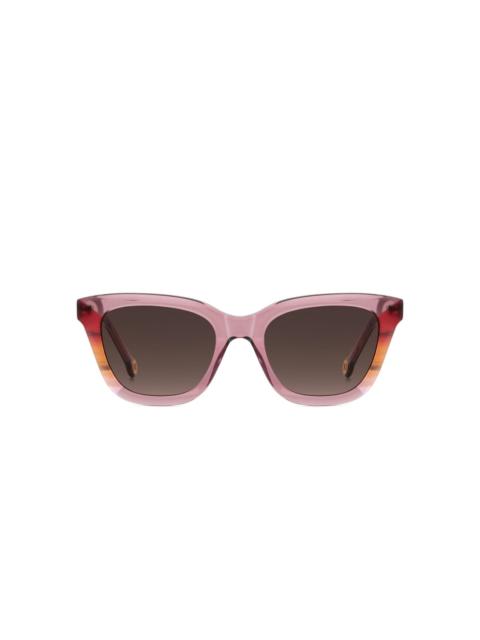 CAROLINA HERRERA cat-eye tinted-lenses sunglasses