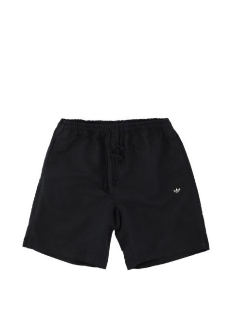 Song for the Mute x Adidas 007 logo-embroidered side-stripe shorts