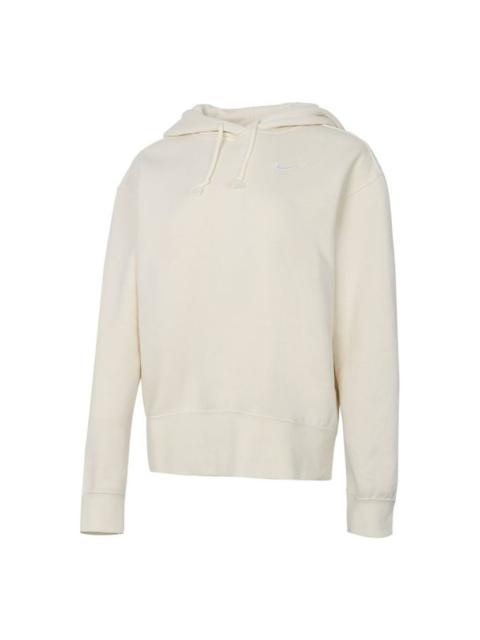 (WMNS) AS W Nike Sportswear Hoodie FLC TREND COCONUT MILK CZ2591-113