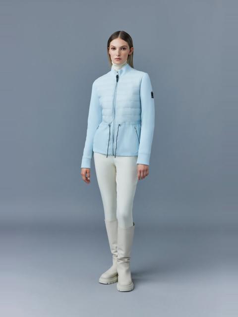 MACKAGE JOYCE Hybrid jacket with peplum