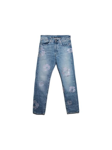 DENIM TEARS Denim Tears Bust Down Tears 501 Jeans Light Wash
