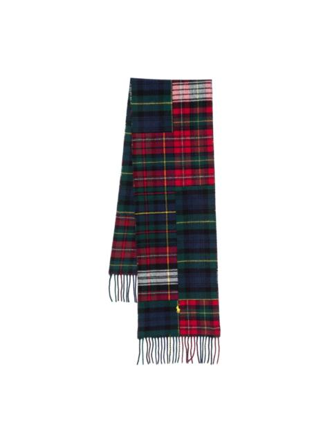 Polo Ralph Lauren patchwork scarf