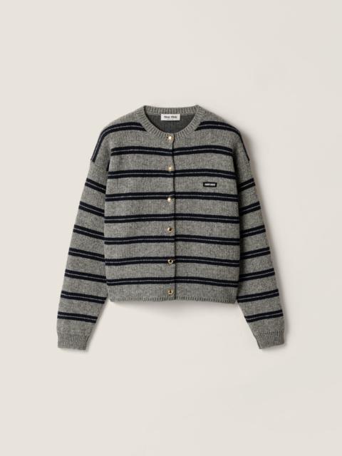 Miu Miu Shetland knit cardigan