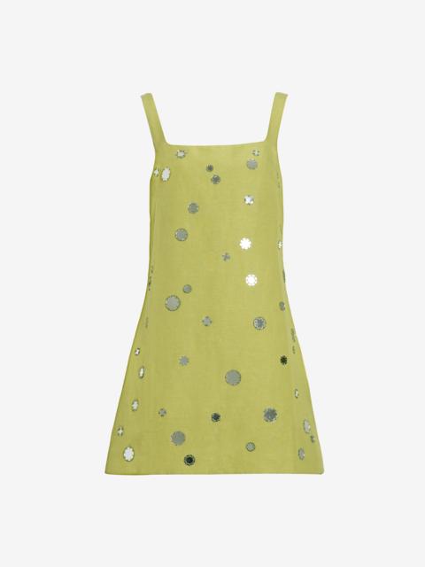 TANYA TAYLOR BARTON MIRROR DRESS