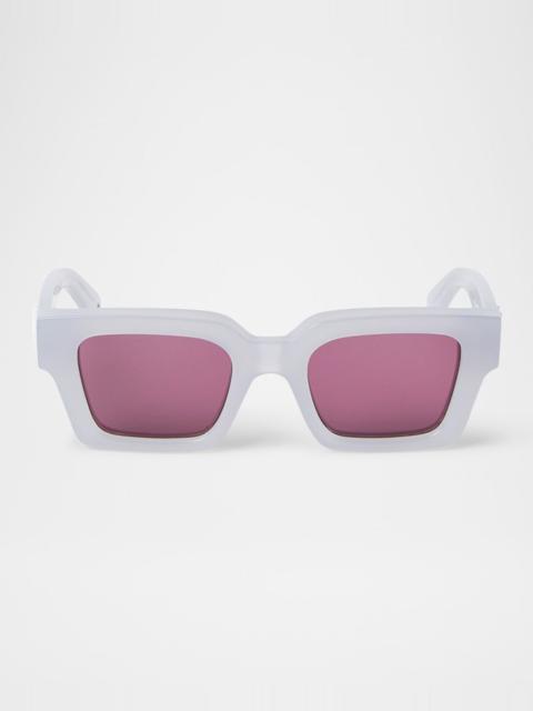 Off-White Men's Virgil Acetate Square Sunglasses