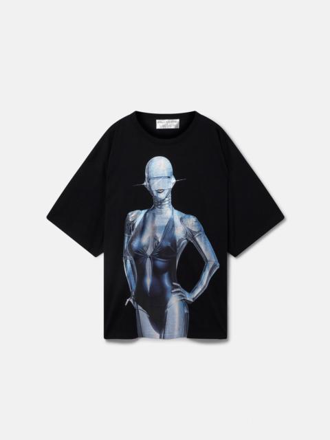 Sexy Robot Oversized Organic Cotton T-Shirt