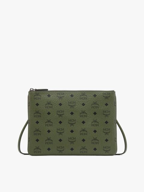 MCM Crossbody Pouch in Visetos Original