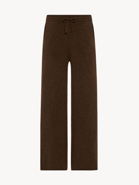 The Row Julip Pants in Silk, Cashmere, and Cotton