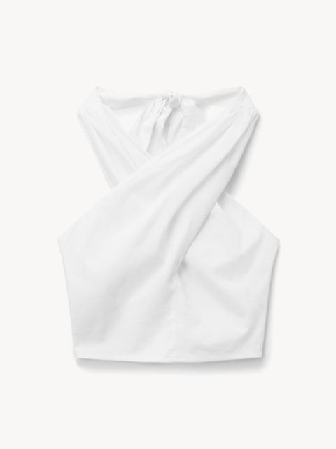STAUD STAUD SMOCKED KAI TOP | WHITE