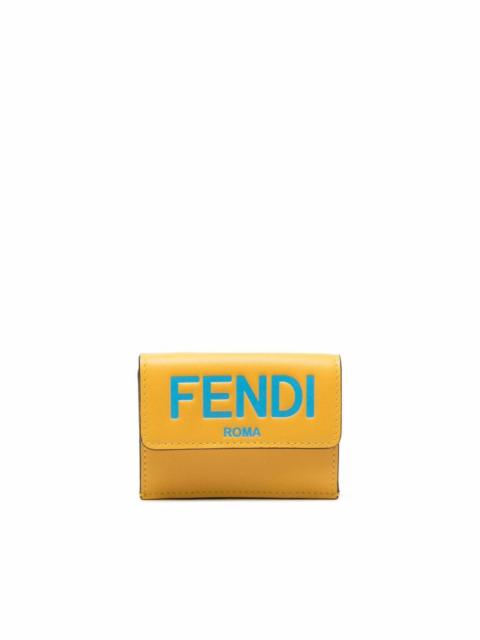 FENDI logo-lettering wallet