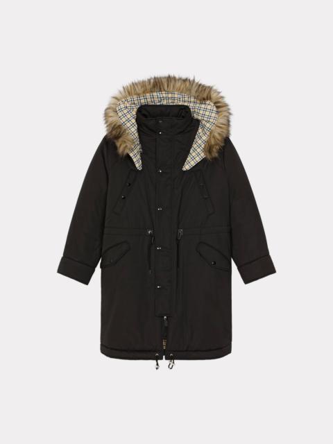 Parka with removable hood