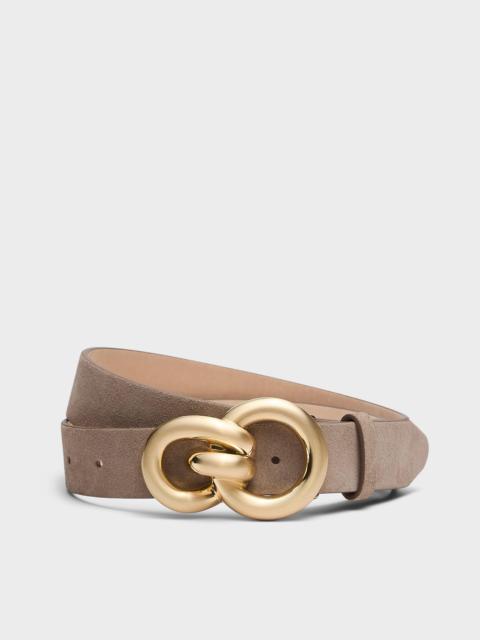 rag & bone Nara Italian Suede Belt