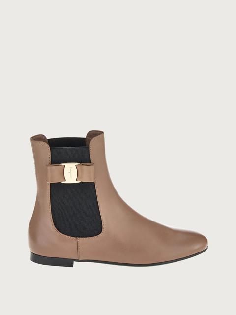 FERRAGAMO CHELSEA BOOT WITH VARA BOW