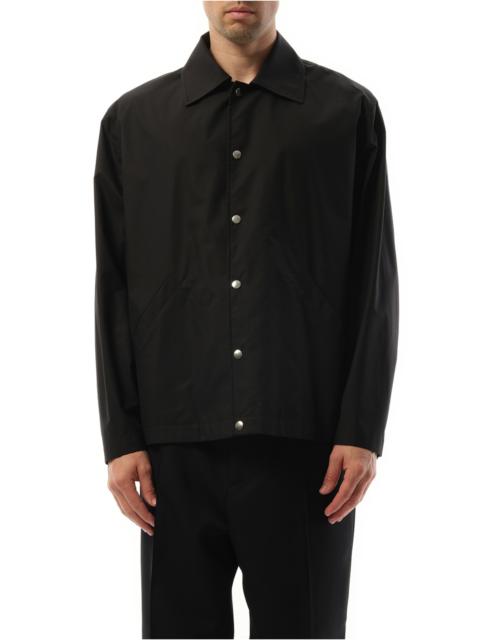 Jil Sander Jil Sander Logo Coach Jacket in Black