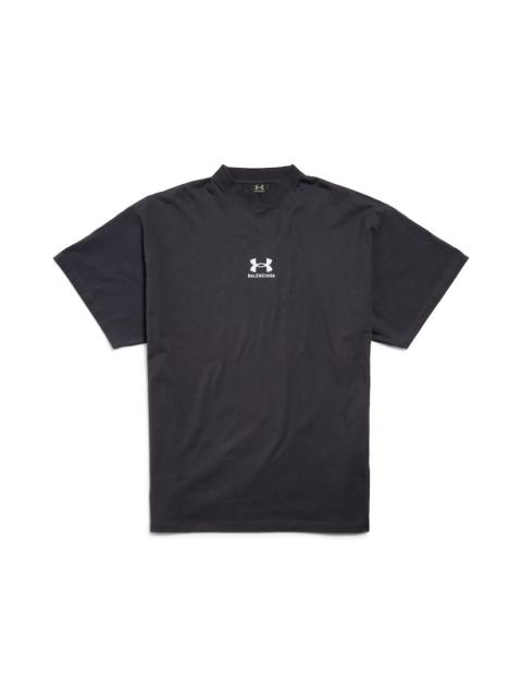 BALENCIAGA Men's Under Armour® T-shirt Oversized in Black/white