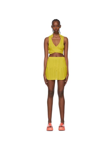 MARCO RAMBALDI SSENSE Exclusive Yellow Viscose Cover-Up Set