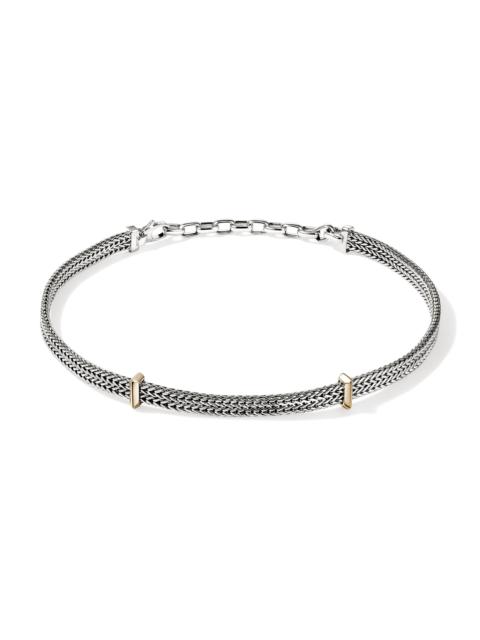 JOHN HARDY Icon Link Choker, Gold, Sterling Silver, 6MM