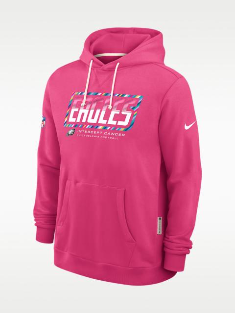 Nike Philadelphia Eagles Crucial Catch Sideline Standard Issue Men's Nike Dri-FIT NFL Pullover Hoodie