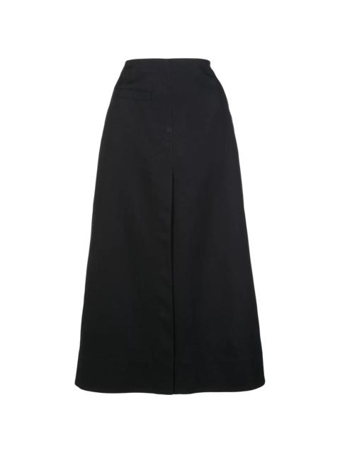 3.1 Phillip Lim front slit A-line skirt