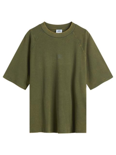 umbro Umbro Washed High Neck Boxy T-Shirt