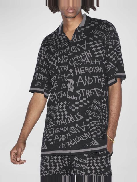 Ksubi Men's Heroism Knit Resort Shirt