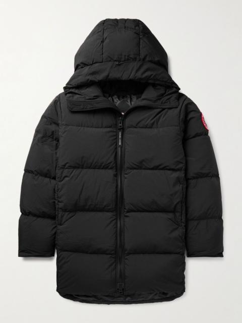 Canada Goose Lawrence Logo-Appliquéd Quilted Enduraluxe® Down Jacket Black