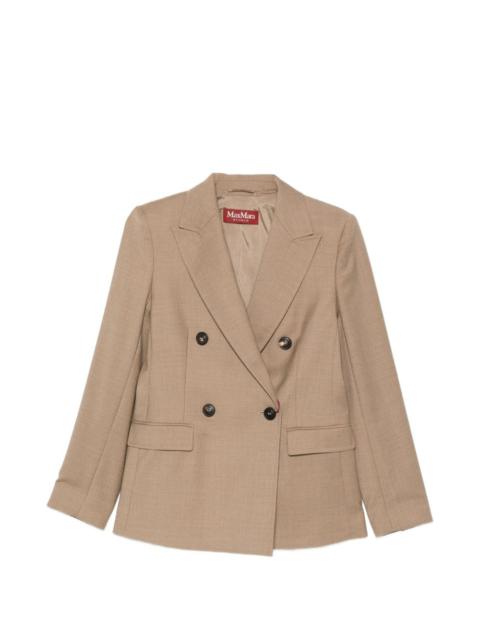 Max Mara double-breasted peak-lapels jacket