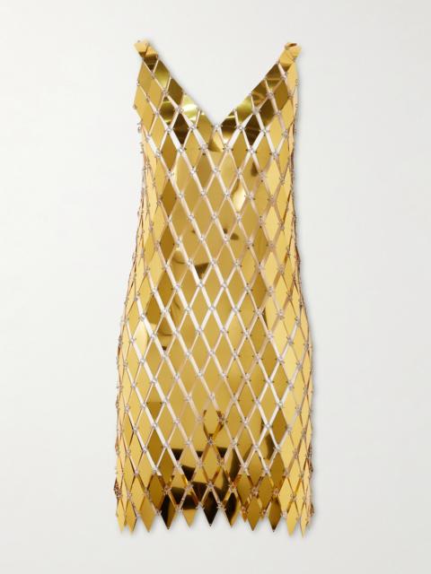 rabanne Assemblage Chainmail Mini Dress