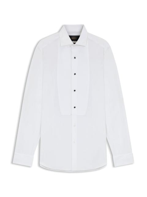 BOSS SLIM-FIT SHIRT IN ITALIAN-MADE COTTON POPLIN